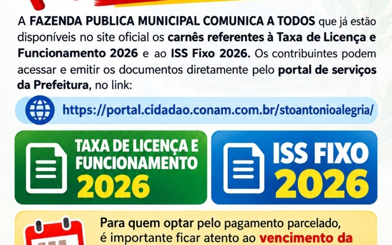 Comunicado importante 