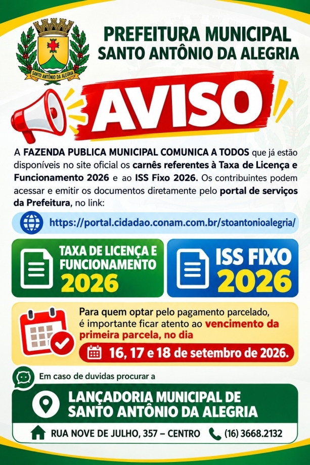 Comunicado importante 