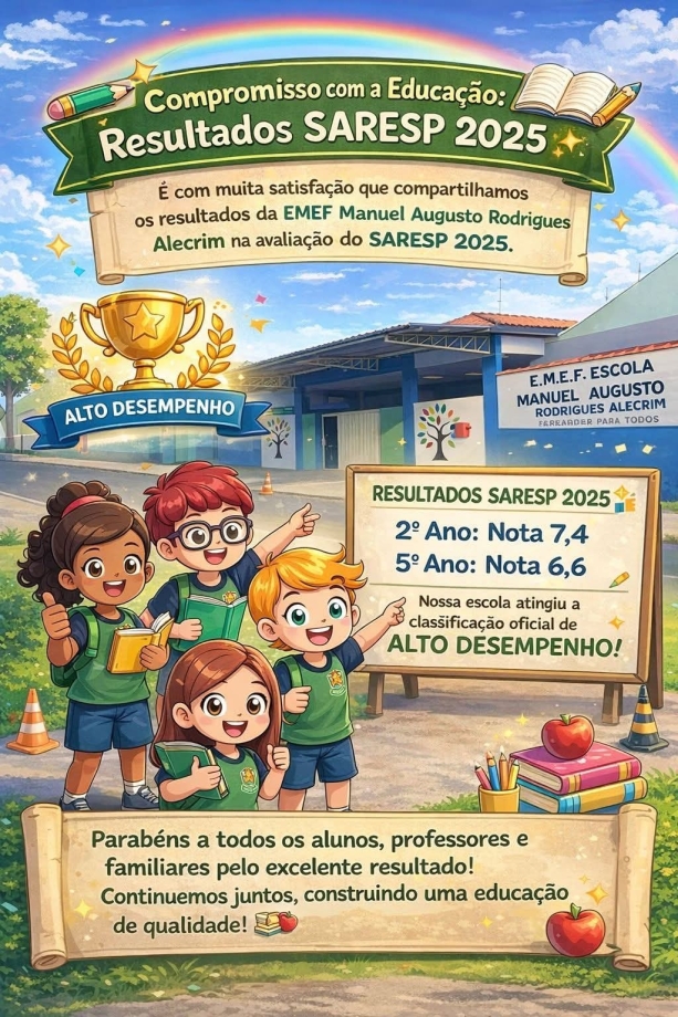 Excelência na Educação: Destaque no SARESP 2025