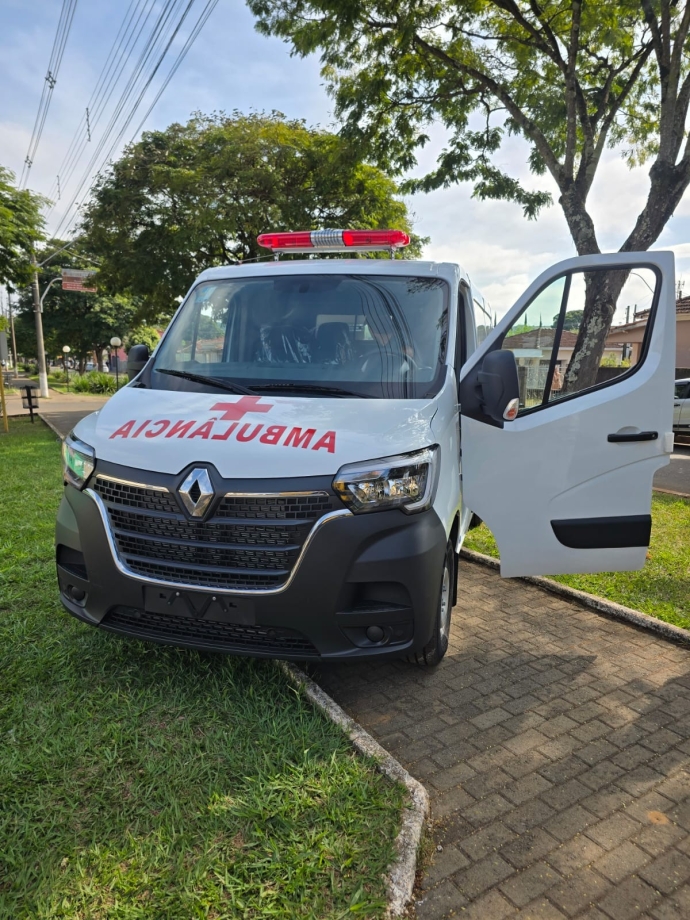  Prefeitura municipal de Santo Antônio da Alegria Ganha  Ambulância  0km 